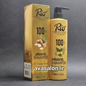 شامپو بدون سولفات ریو RIO حجم 900 میل | پاک‌کننده ملایم، تقویت‌کننده و مناسب موهای آسیب‌دیده
