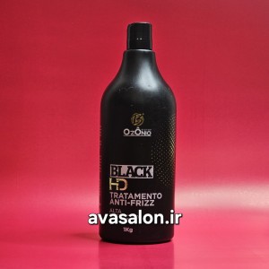 کراتین مو اوزونیو بلک Ozonio HD | صافی، احیا و ترمیم‌کننده حرفه‌ای موهای آسیب‌دیده و وز