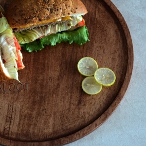 سینی چوبی  گرد بزرگ کد 3327