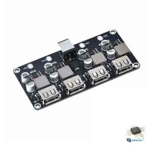 ماژول فست شارژ QC3 مدل 4 پورت