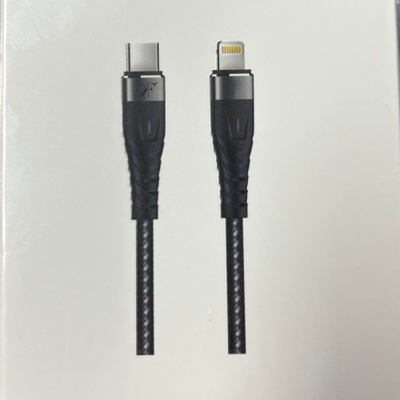 قیمت و خرید کابل شارژ آیفون کی اف سنیور مدل KF Senior s8-ip Lightning Cable