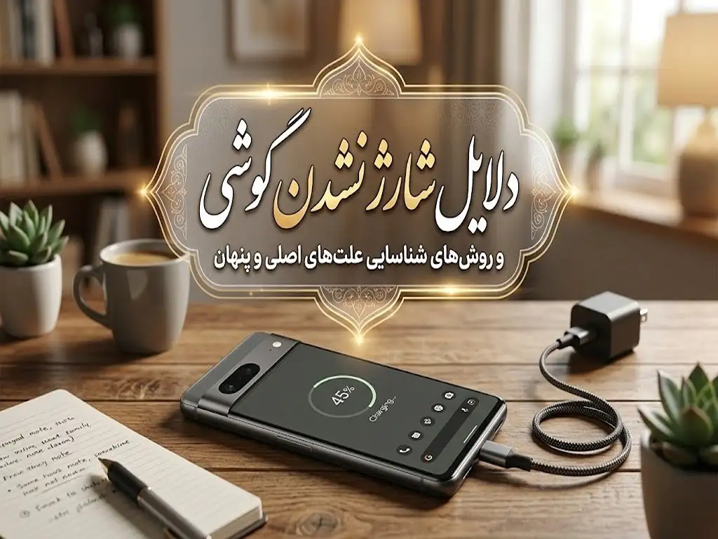 چرا گوشی شارژ نمی‌گیرد؟ بررسی علت‌های رایج و پنهان