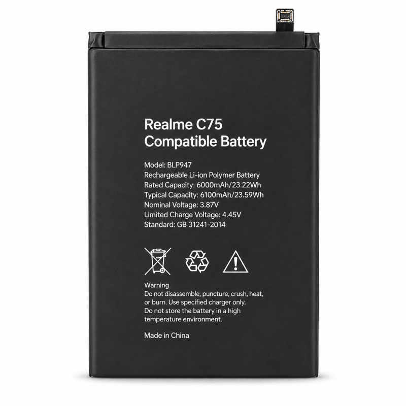 باتری گوشی ریلمی C75 | BATTERY REALME C75