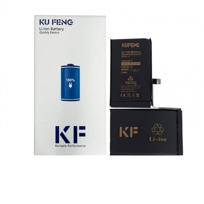 باتری تقویتی ایفون ایکس اس کوفنگ / battery iphone xs  ku feng/ battery KF xs
