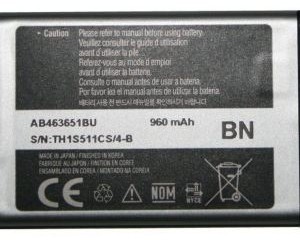 باتری اورجینال سامسونگ SAMSUNG AB463651BC S3650 CORBY BN