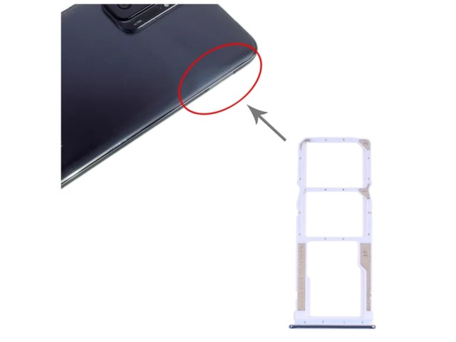 خشاب سیم کارت شیائومی ردمی  نوت 10 پرو  4 جی  / SIM HOLDER XIAOMI REDMI NOTE 10 4G