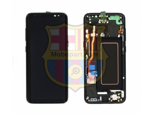 تاچ و ال سی دی سامسونگ اس 8 | LCD SAMSUNG GALAXY S8 - G950 با فریم اورجینال شرکتی و گلس تعویض بدون فریم