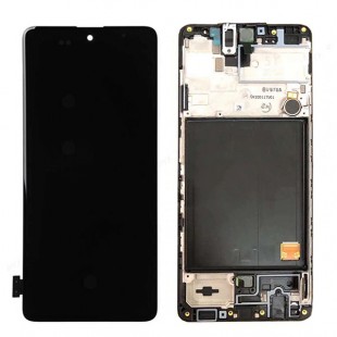 تاچ و ال سی دی اورجینال Samsung Galaxy A51 همراه فریم