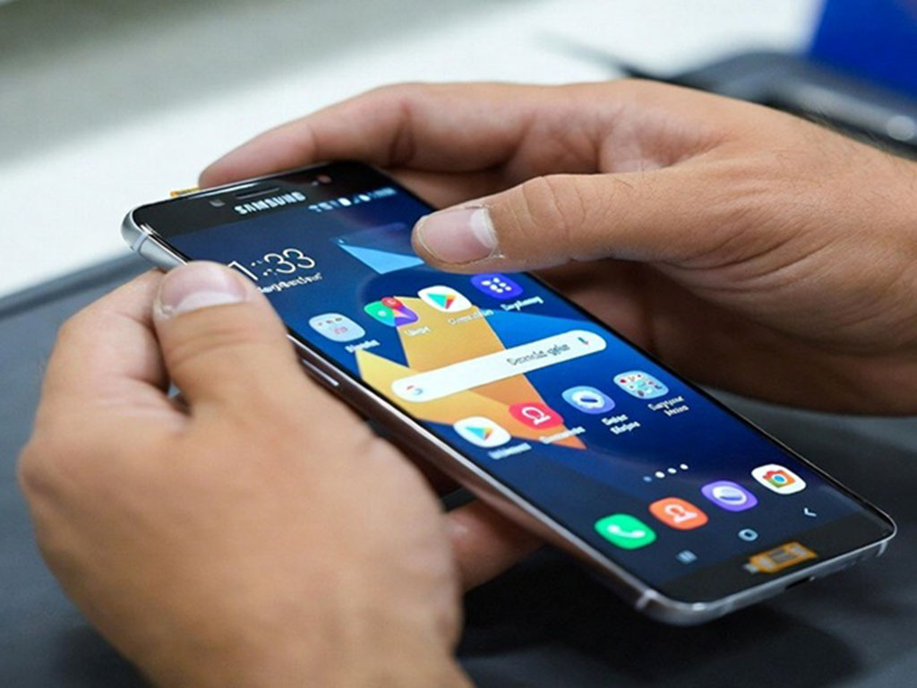 تعویض تاچ و LCD سامسونگ