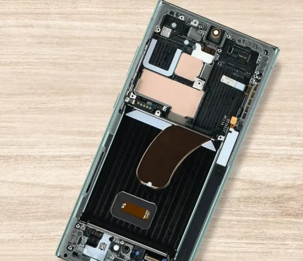 تاچ ال سی دی s23 ultra