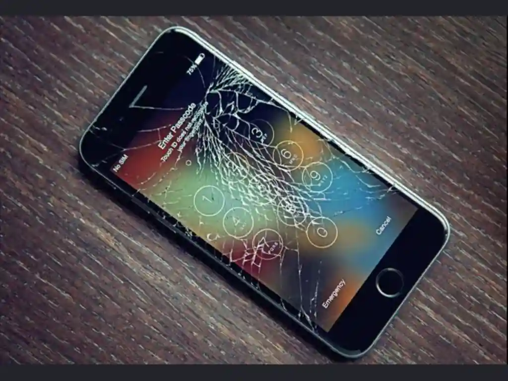شکستن تاچ آیفون