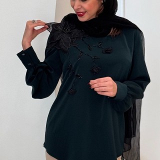 شومیز زنانه گل برجسته