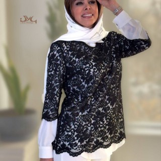 شومیز  زنانه 2 تکه زیرو رو