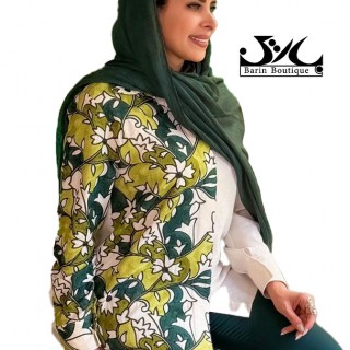 شومیز  زنانه طرح برگ