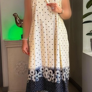 پیراهن  مهمانی بلند نخی  یاس