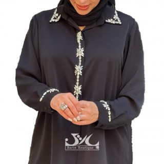 شومیز زنانه مشکی شب