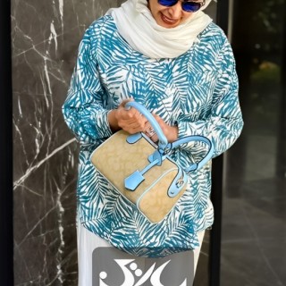 شومیز زنانه نخی هاوایی