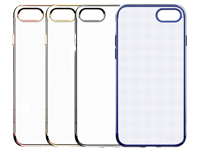 محافظ ژله ای بیسوس آیفون Baseus Super Slim Shining Case Apple iPhone 7 Plus/8 Plus