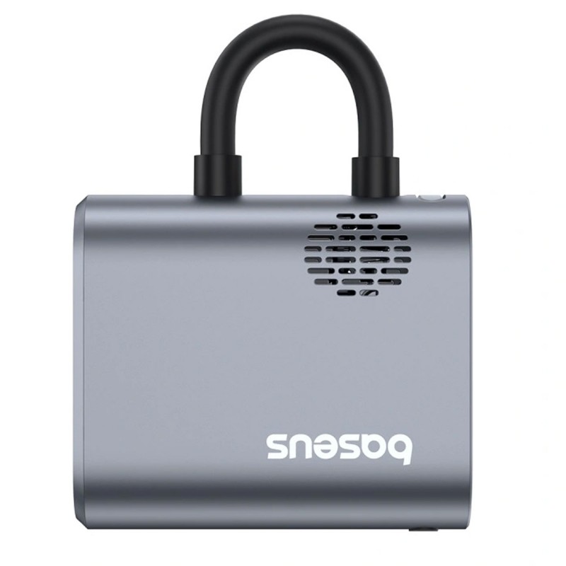 پمپ باد دیجیتالی شارژی دوچرخه و موتورسیکلت‌ با چراغ قوه قابل حمل بیسوس C11169000121-00