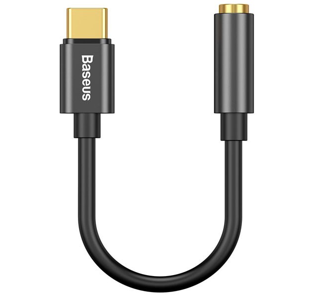 کابل تبدیل تایپ سی به صدا بیسوس Baseus Type-C Male to 3.5mm Female Adapter L54 CATL54-01