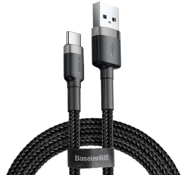 کابل شارژ یو اس بی به تایپ سی بیسوس Baseus cafule Cable CATKLF-A09 با توان 3 آمپر و طول 0.5 متر