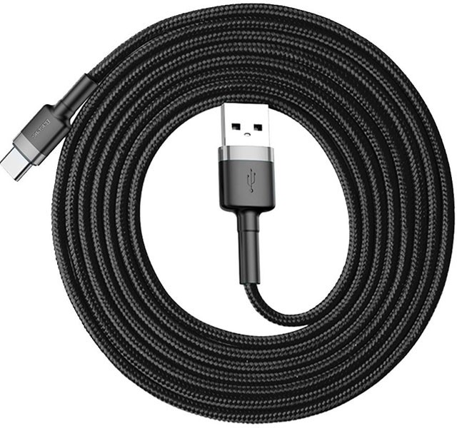 کابل شارژ یو اس بی به تایپ سی بیسوس Baseus cafule Cable CATKLF-C09 با توان 2 آمپر و طول 2 متر