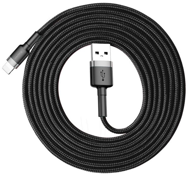 کابل شارژ لایتنینگ به تایپ سی بیسوس Baseus cafule Cable CALKLF-C09 با توان 1.5 آمپر و طول 2 متر