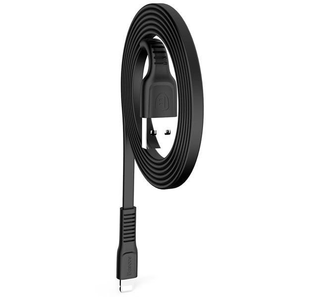 کابل شارژ سریع لایتنینگ بیسوس Baseus tough series cable CALZY-B01 به توان 2 آمپر و طول 1 متر