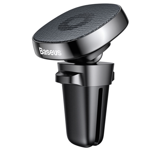 هولدر مغناطیسی گوشی  بیسوس Baseus Privity Series Pro Air outlet Magnet Bracket(Genuine leather)  SUMQ-PR01