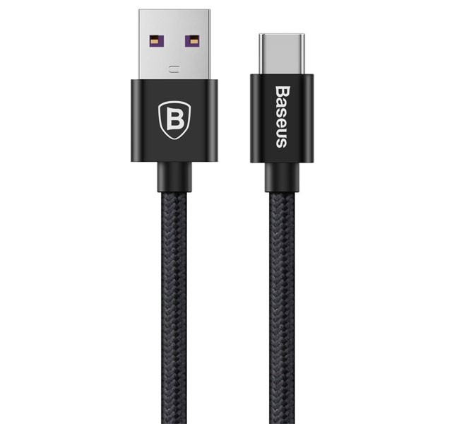 کابل تایپ سی سوپر فست شارژ گوشی هوآوی بیسوس Baseus Speed Type-C QC Cable CATKC-01به توان 5 آمپر و طول 1 متر