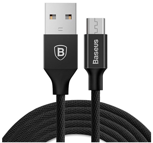 کابل شارژ Micro بیسوس Baseus Yiven Cable CAMYW-A01 به توان 2 آمپر و طول 1 متر