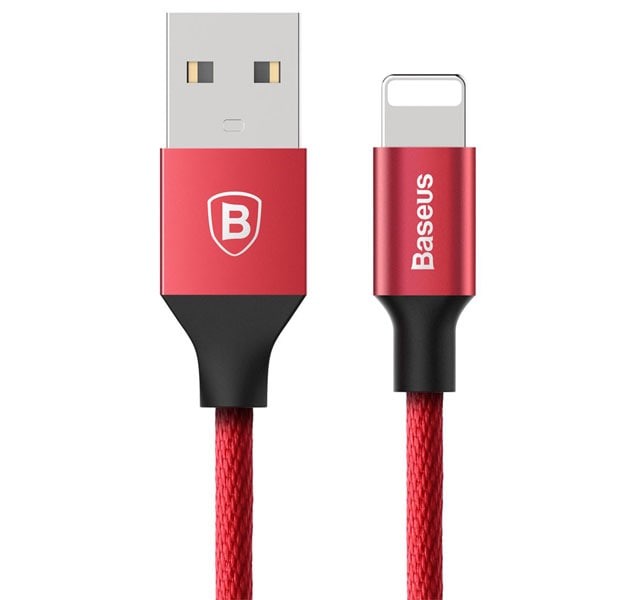 کابل شارژ Lightning بیسوس Baseus Yiven Cable CALYW-B01 به توان 5 ولت و طول 0.6 متر