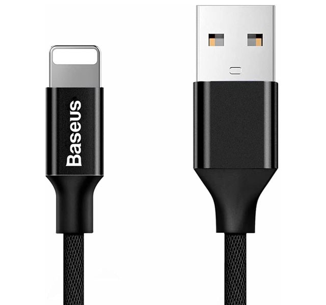 کابل شارژ لایتنینگ بیسوس Baseus Yiven cable CALYW-C01 به طول 3 متر و توان 1.5 آمپر