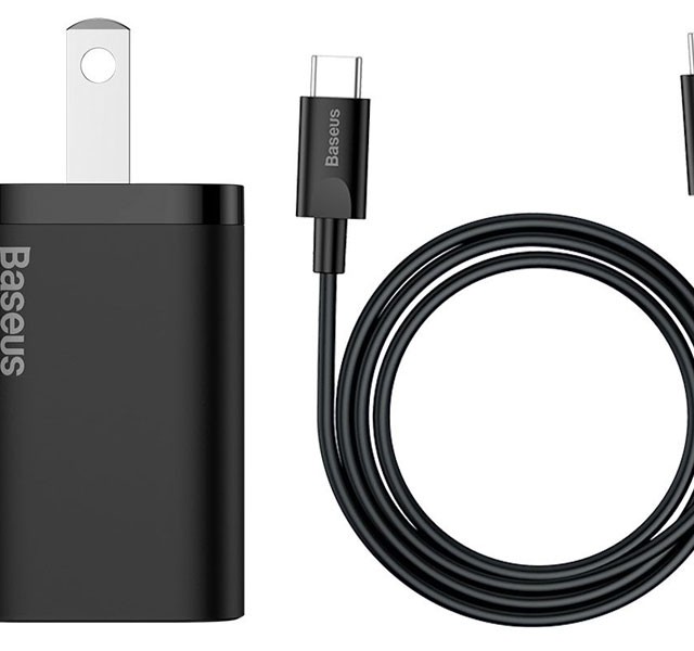 شارژر دیواری سریع بیسوس Baseus Super Si Quick Charger 1C US TZCCSUP-M01به توان 25 وات
