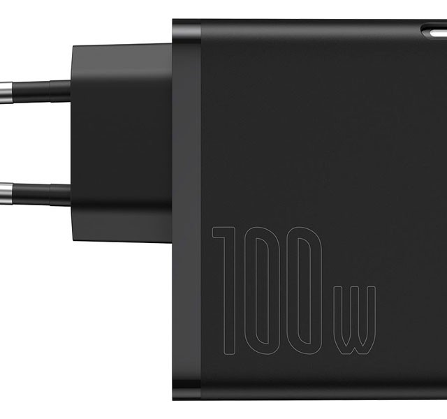 شارژر دیواری فست شارژ Baseus GaN2 Fast Charger 1C EU Set TZCCGAN-L01 با توان 100 وات