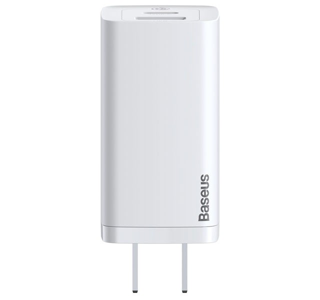 شارژر دیواری سریع با دو پورت تایپ سی و یو اس بی بیسوس Baseus GaN2 Lite US CCGAN2L-C01 به توان 65 وات