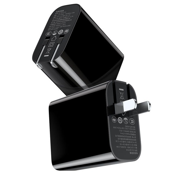 شارژر دیواری سریع بیسوس Baseus Speed Huawei super charge 22.5W single U CN CAFS-01 با توان 22.5 وات