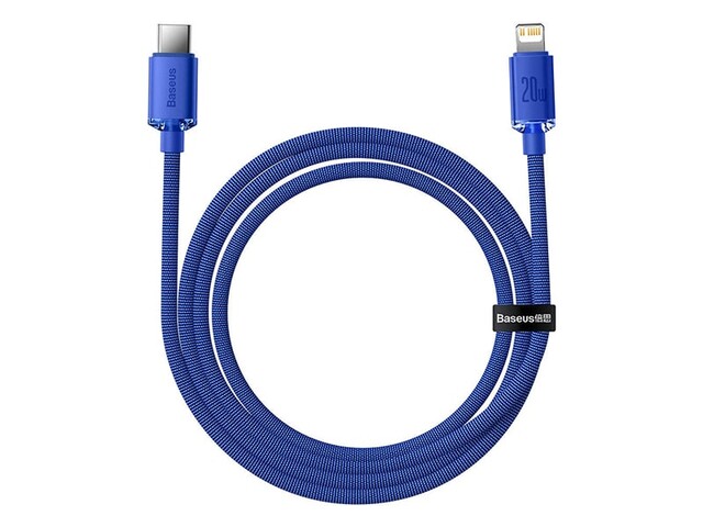 کابل لایتنینگ به تایپ سی بیسوس Baseus Crystal Shine Fast Data Cable CAJY000203