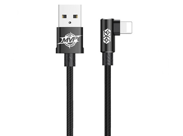 کابل لایتنینگ بیسوس Baseus MVP Elbow Lightning Cable 1M