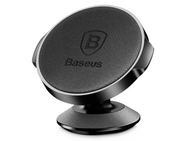 پایه نگهدارنده آهن ربایی بیسوس Baseus Small Ears Series Magnetic Suction Bracket Leather Type