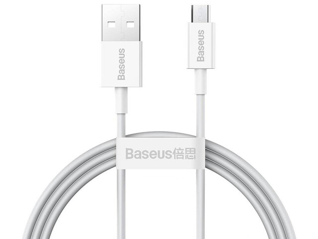 کابل شارژ سریع یو اس بی به میکرو یو اس بی یک متری بیسوس Baseus cable USB - micro USB fast charging cable 2A CAMYS-02