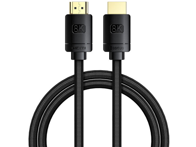 کابل اچدیامآی 1.5 متری بیسوس Baseus HDMI 8K to HDMI 8K Adapter Cable WKGQ040101