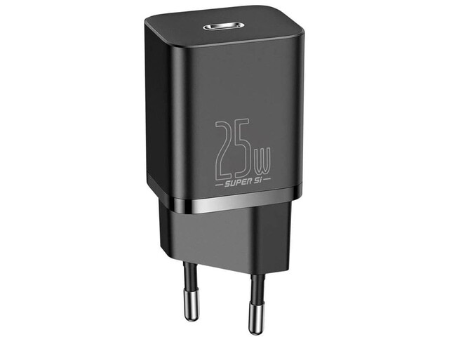 شارژر دیواری فست شارژ 25 وات بیسوس Baseus Super Si 1C 25W CCSP020101 EU