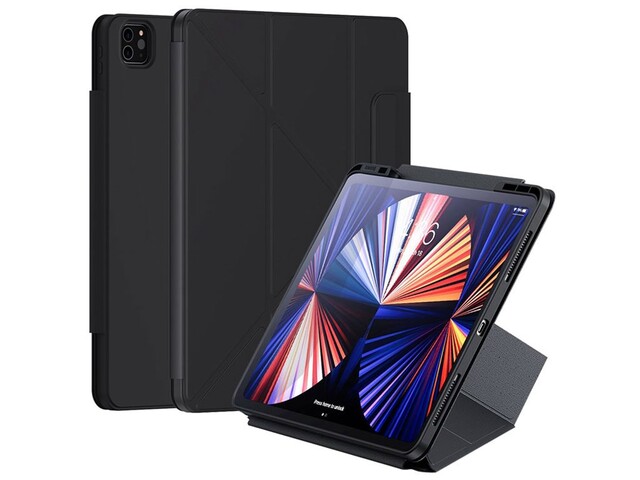 قاب محافظ و پایهنگهدارنده مغناطیسی آیپدپرو 11 اینچ بیسوس Baseus Y-type Stand Case Pad Pro 11 ARCX010013