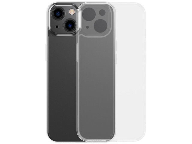 قاب محافظ شیشه‌ای مات آیفون 13 6.1 اینچ بیسوس Baseus iP13 Protective Case ARWS000602