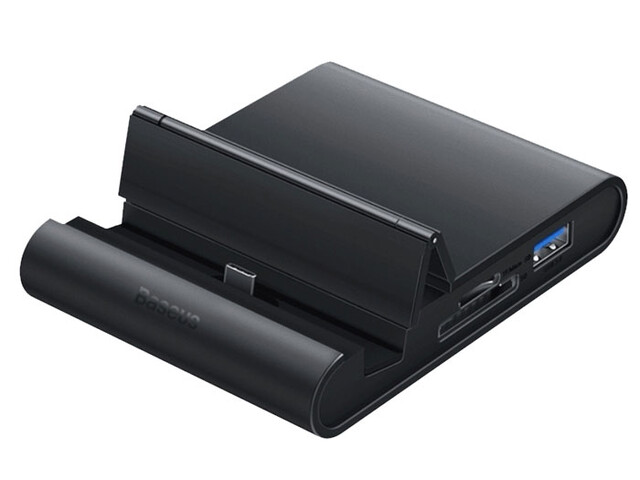 هاب تایپسی 7 در 1 بیسوس Baseus BS-OH036 Mate Type-C HUB 4K HDMI Docking Station Pro