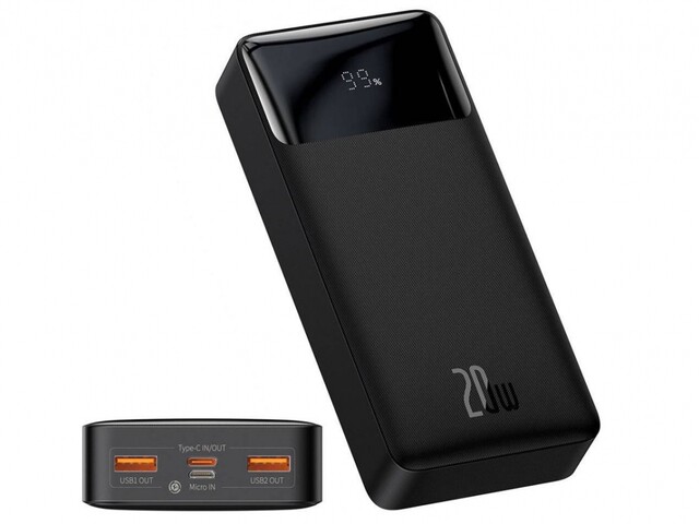 پاور بانک شارژ سریع  20 وات بیسوس Baseus Bipow Digital Display PPDB20K 20000mAh Power Bank