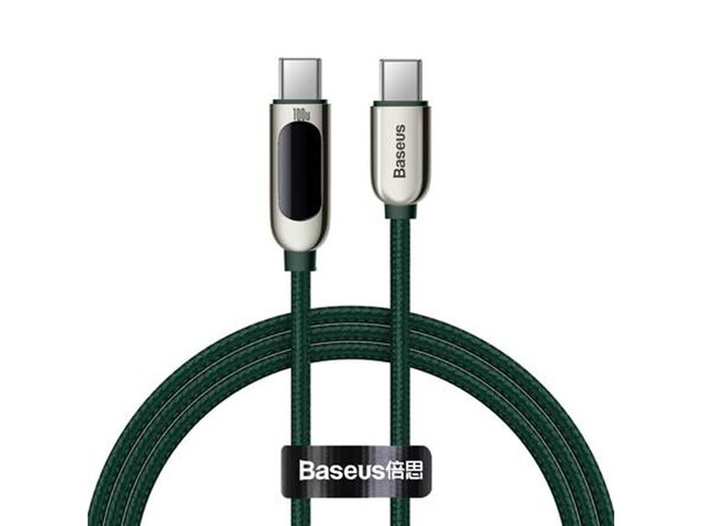 کابل دوسر تایپ سی سریع بیسوس Baseus Display Fast Charging Data Cable 1m CATSK-B01 100w