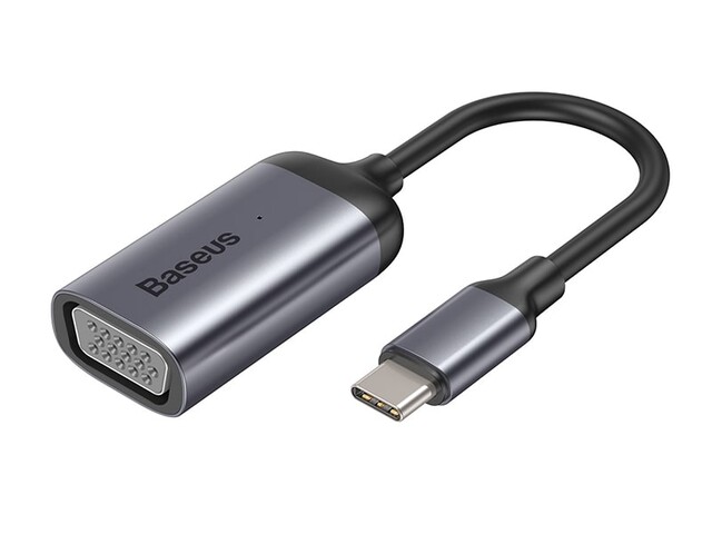 مبدل USB-C به VGA بیسوس Baseus CAHUB-V0G Type-C to VGA HUB