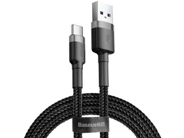 کابل شارژ و انتقال داده سریع تایپ سی بیسوس Baseus Cafule Type-C Cable 0.5M
